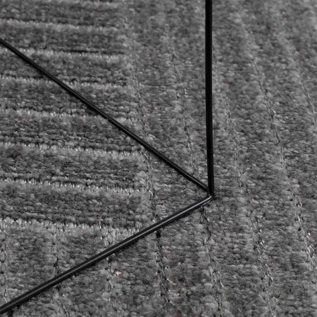 Tappeti per area PALMERAS Antracite 340 x 240 cm Poliestere 42022615