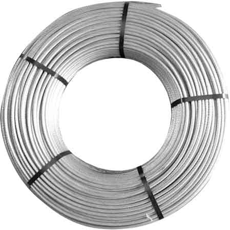 FUNE ZINCATA COMMERCIALE Ø 5 mm - rotolo 25 mt