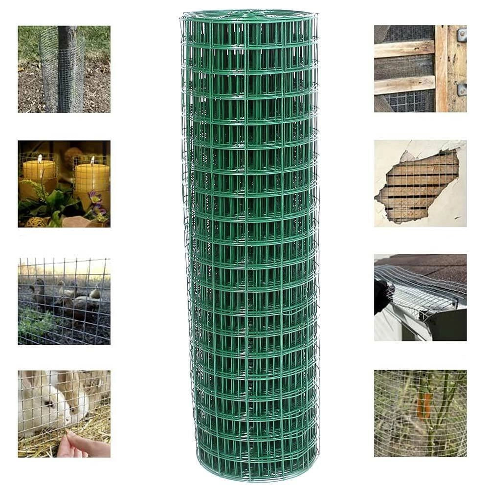 Rete Metallica Elettrosaldata 1,5 x 25 mt Maglia 50x75mm Zincata per Recinsione
