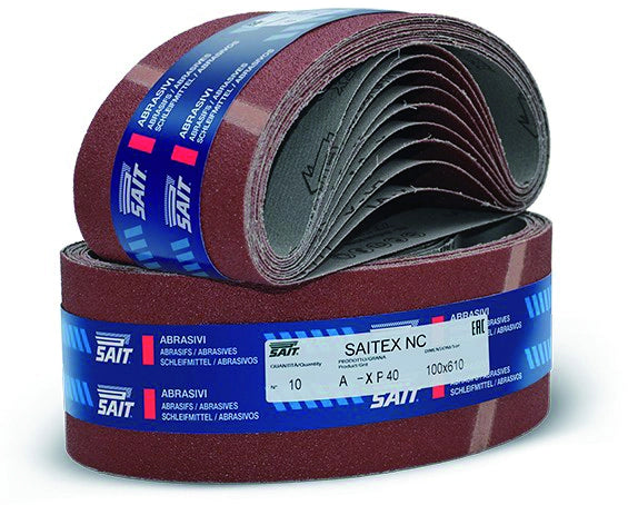 Sait NASTRO ABRASIVO SAITEX-NC mm. 75x533 grana 100 10.00 pz