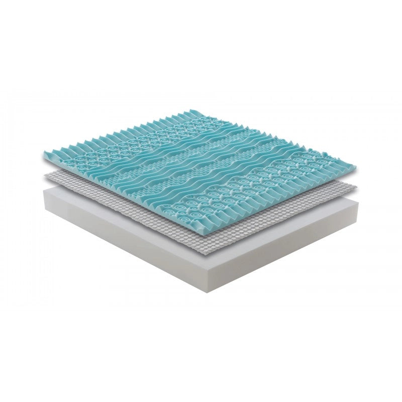 Materasso in memory foam e micromolle con Thermosensitive sfoderabile - 120x200