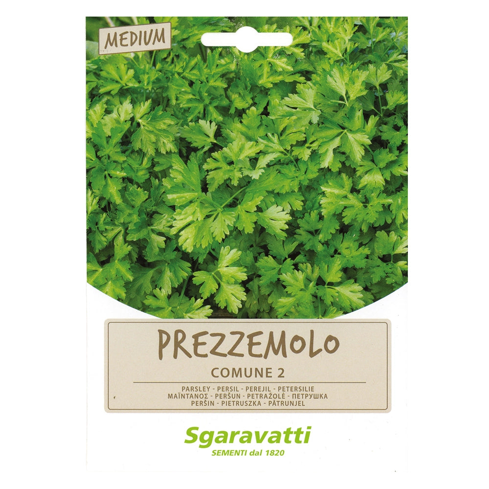 Semi per Ortaggi e Vegetali Prezzemolo Comune Sgaravatti 10 Pezzi