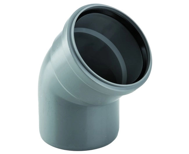 CURVA 45  ° AD INNESTO IN PP CON GUARNIZIONE SERIE ED TECH  EE ¸50   WAVIN ITALIA S.P.A.