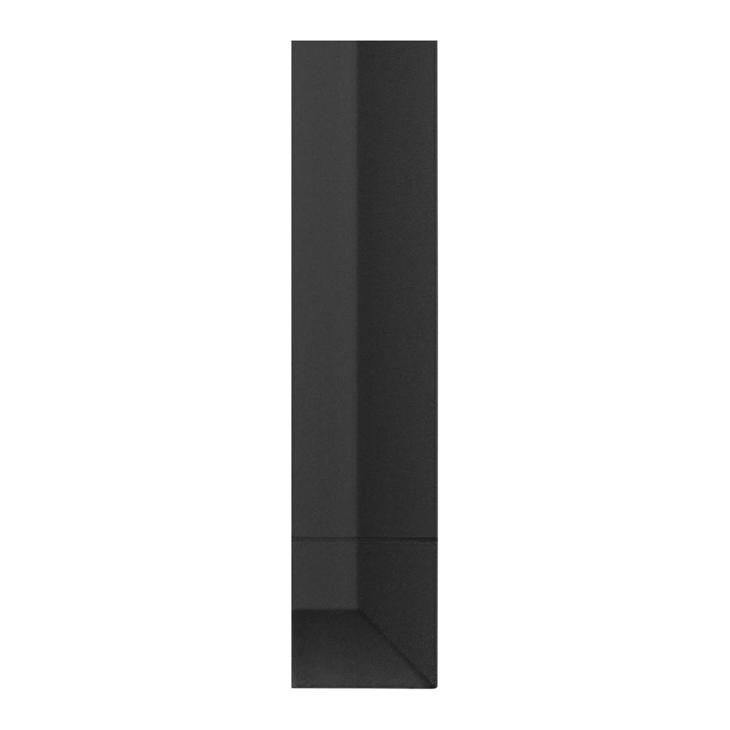 Striscia di fissaggio - Per tappetini in gomma ondulata - 95 x 6 x 1 cm - Nero - Confezione da 90 14_0006103