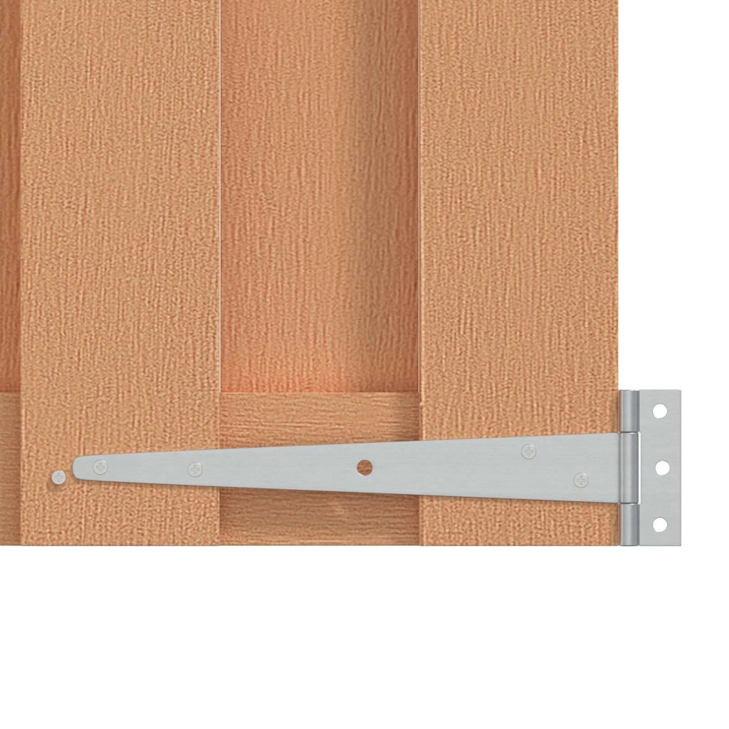 Cancello da giardino 100 x 150 cm WPC e Alluminio Marrone 42039051