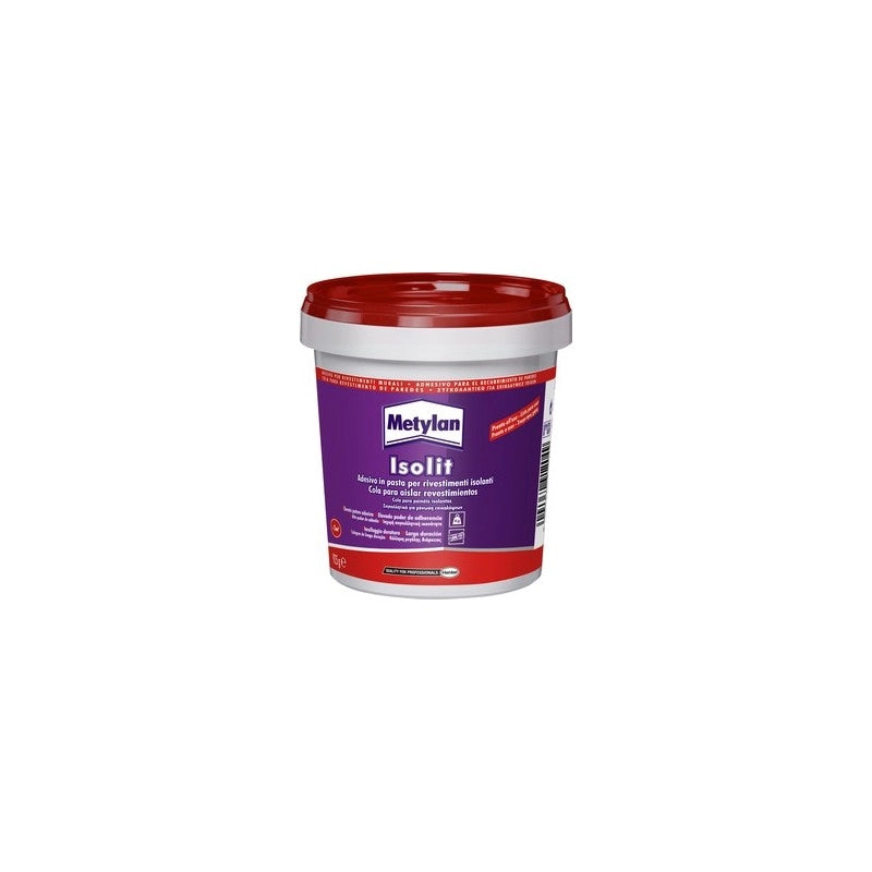 COLLA PER RIVESTIMENTI ISOLANTI 'ISOLIT' 7 kg - METYLAN