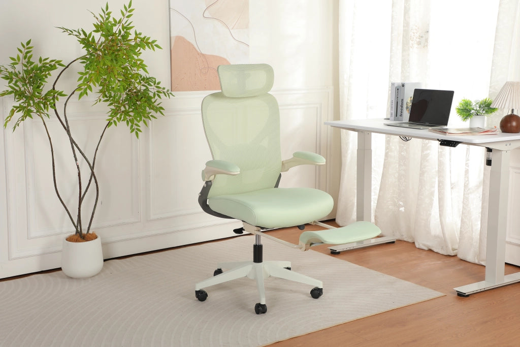 Sedia da ufficio ergonomica reclinabile ¨C Minimal ¨C verde
