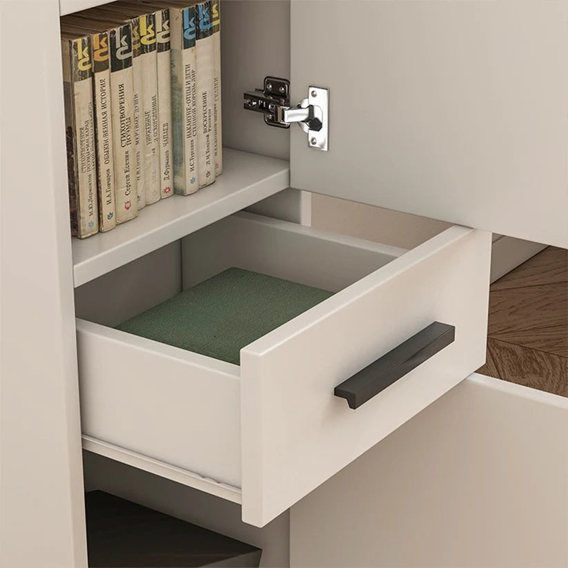 Libreria Bianca 30x85x30 cm Ideale per Ogni Ambiente