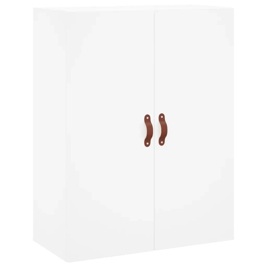 Armoire murale blanc 69,5x34x90 cm