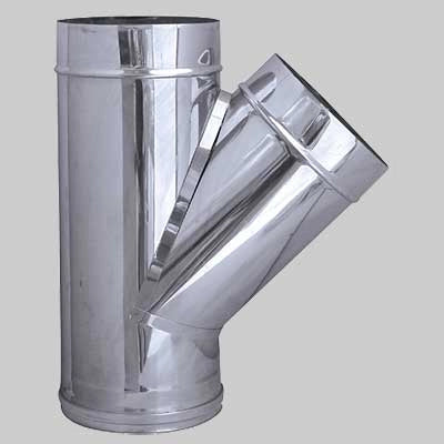 RACCORDO A TEE 135  °  200     MADE IN ITALY