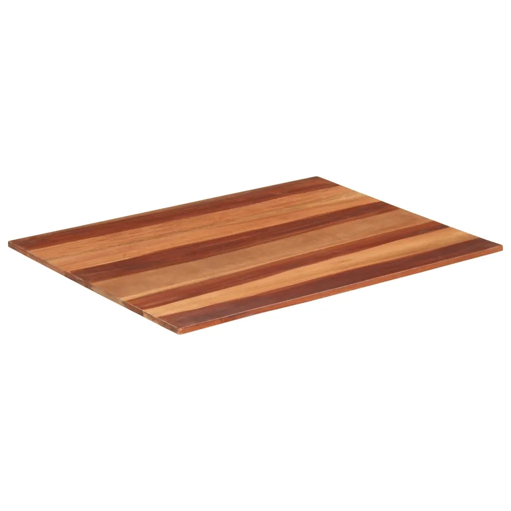 Piano Tavolo | Superficie Tavolo | Piano Scrivania in Legno Massello di Acacia 15-16 mm 70x90 cm