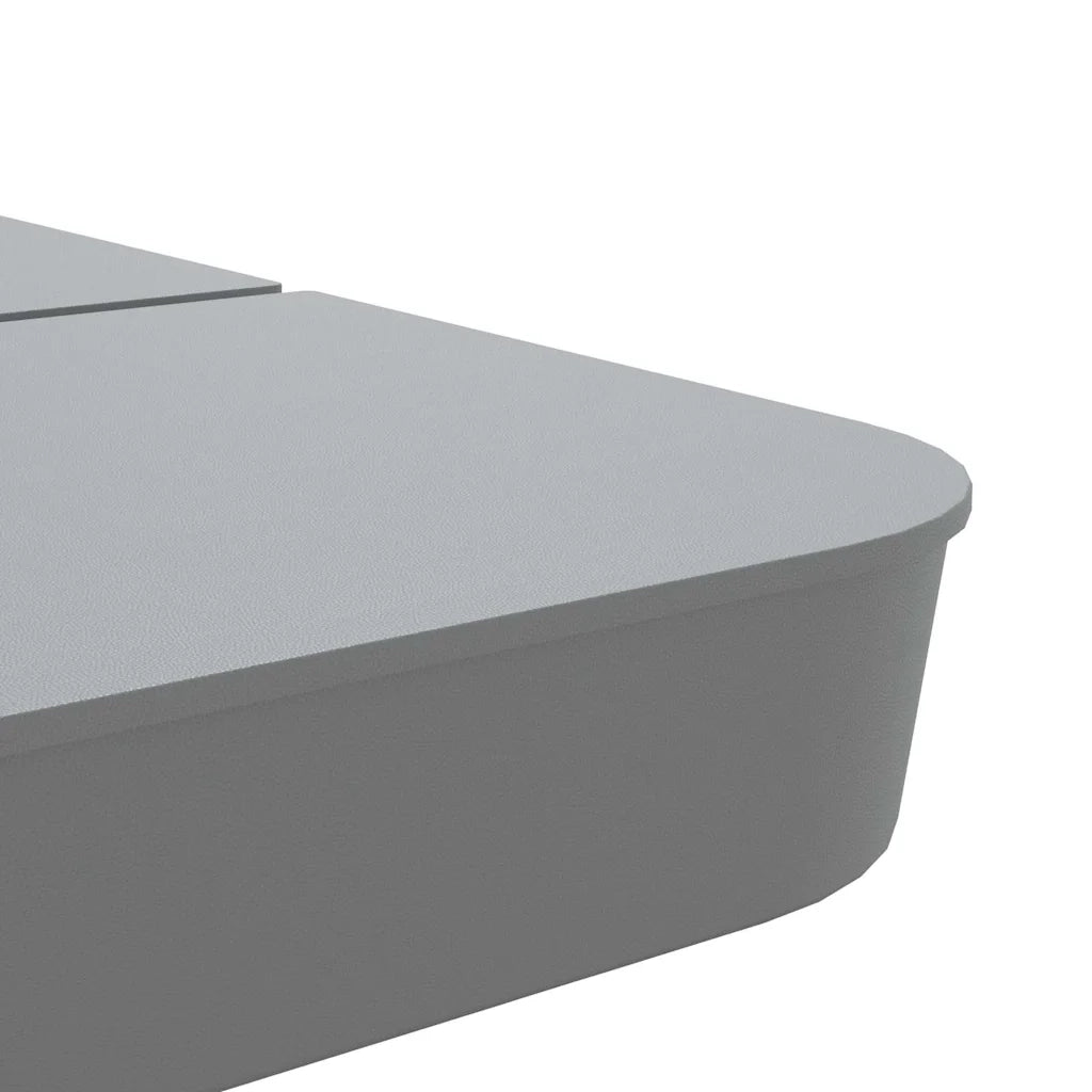 Set Base per Ombrellone 4 pz con Supporto a Croce 100 kg PP CFW9159823