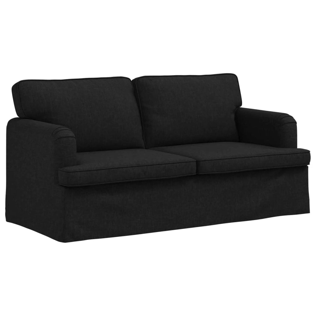 Divano Nero 162 x 80 x 85 cm Tessuto 42024492