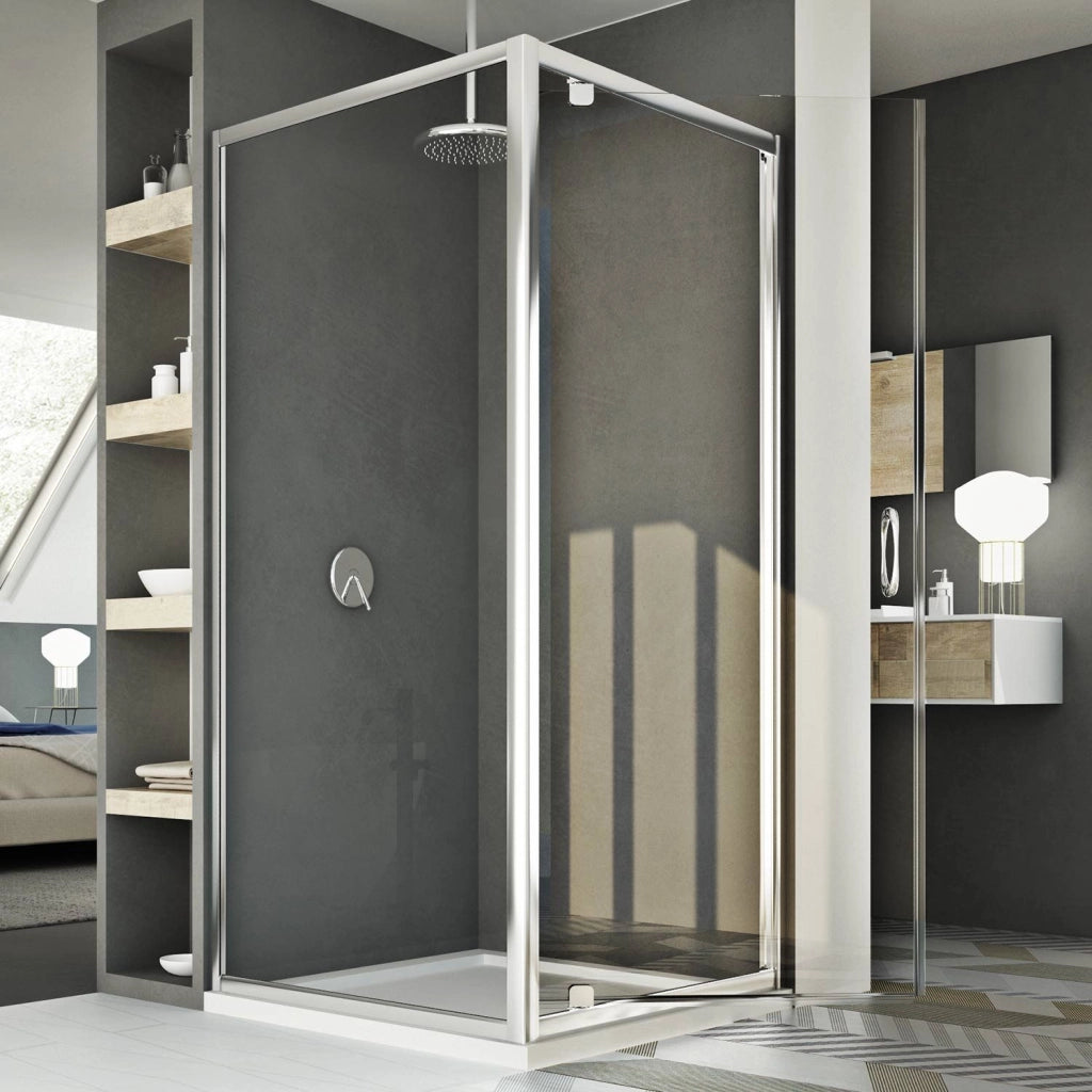 Box Doccia 70x100 AP. 100 CM H185 trasparente mod. Sintesi Duo 1 Anta