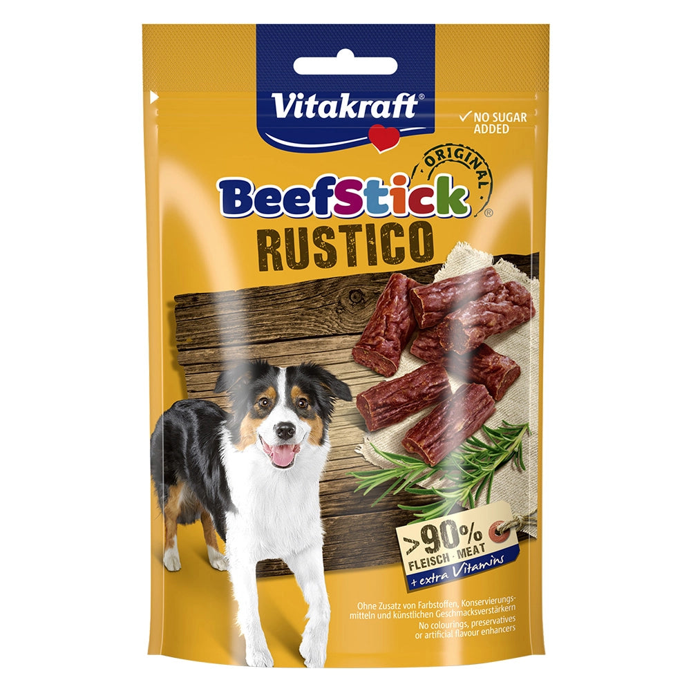 BOCCONCINI PER CANE 'STICK RUSTICO' gusto salame  - VITAKRAFT