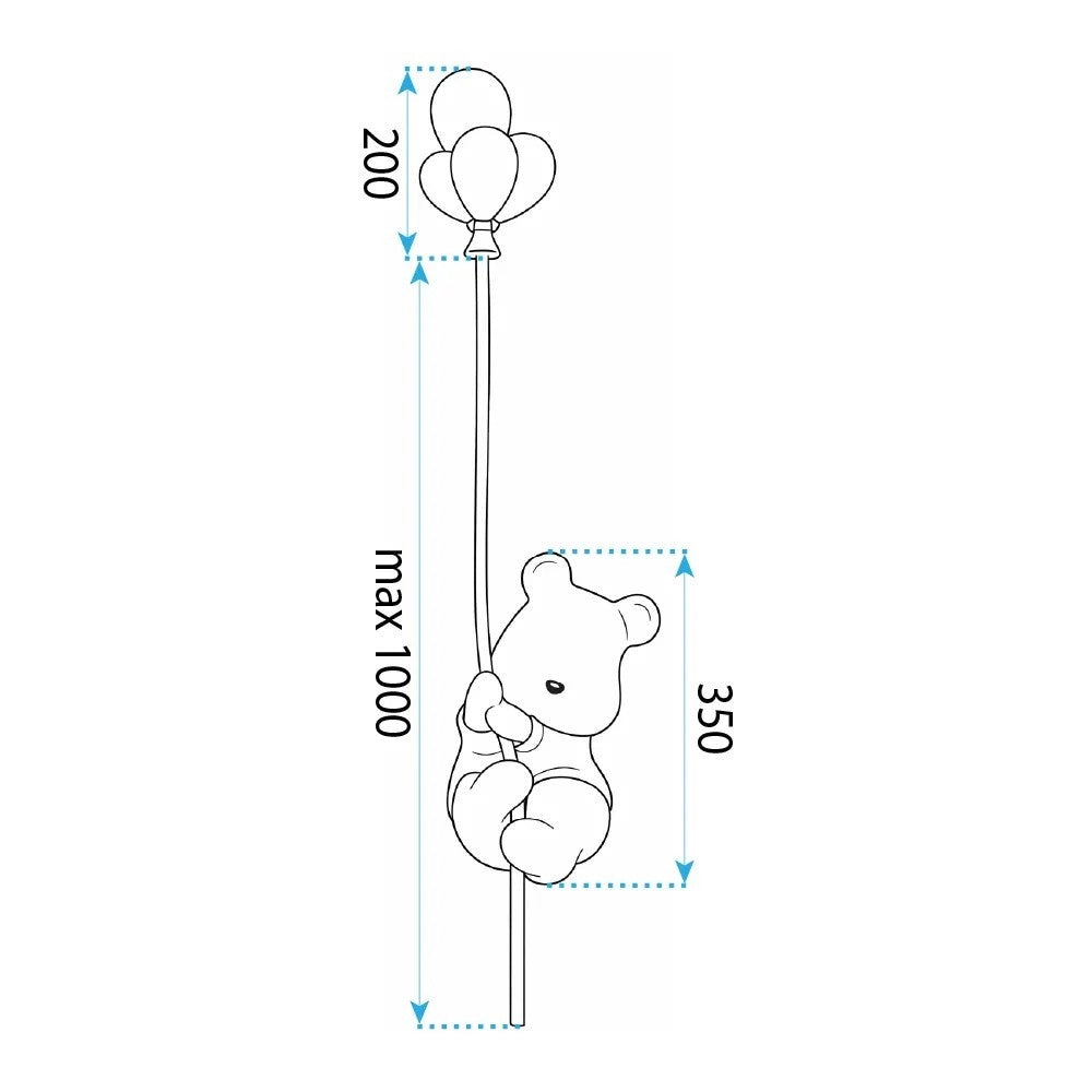 Lampada Da Parete Orso G170-w Line