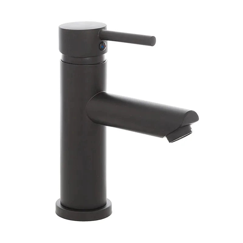 MISCELATORE LAVABO YORK NERO OPACO