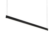 Applique collezione STEEL LED 35W luce calda 3000K nero Ideal Lux