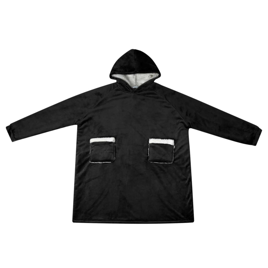 Felpa coperta Nero M Pile e Flanella CFW3863890