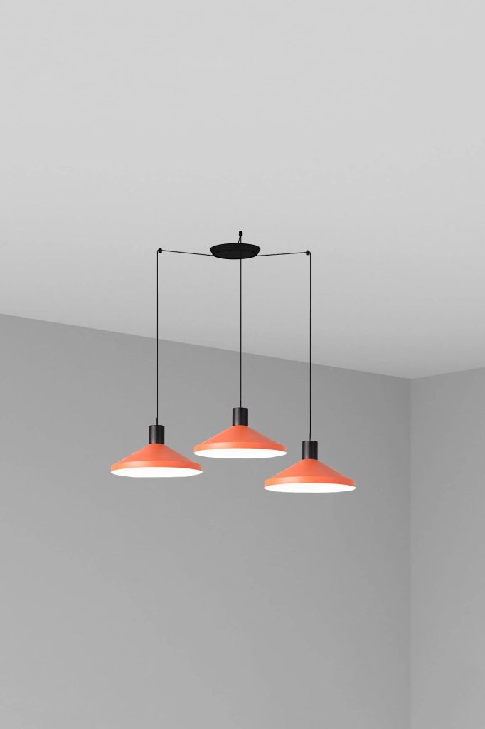 Faro Barcelona 68597-3L - KOMBO 400 3L Lampada sospensione terracotta