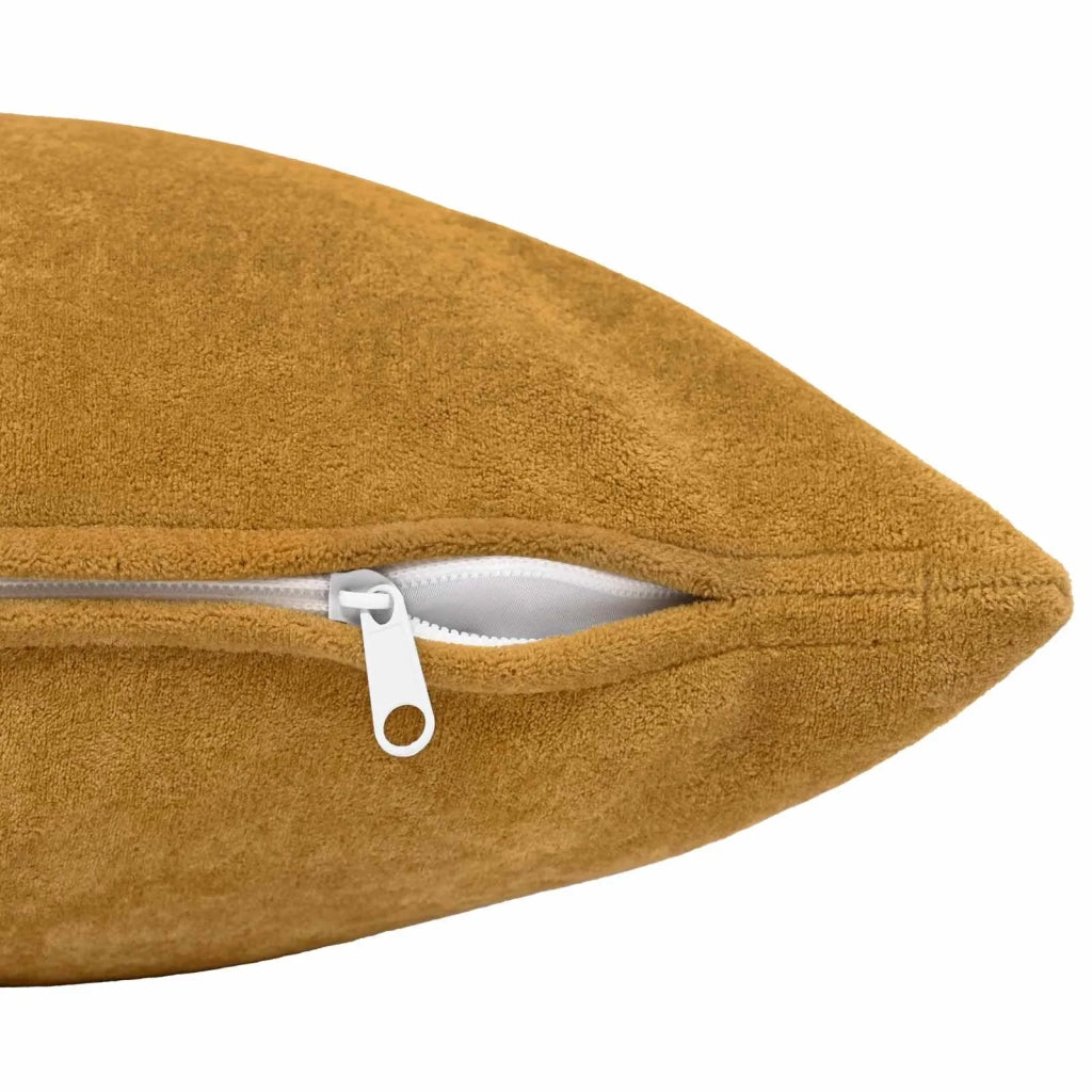 Cuscino 2 pz HEERLEN Giallo 60 x 60 cm Fleece in microfibra 928085