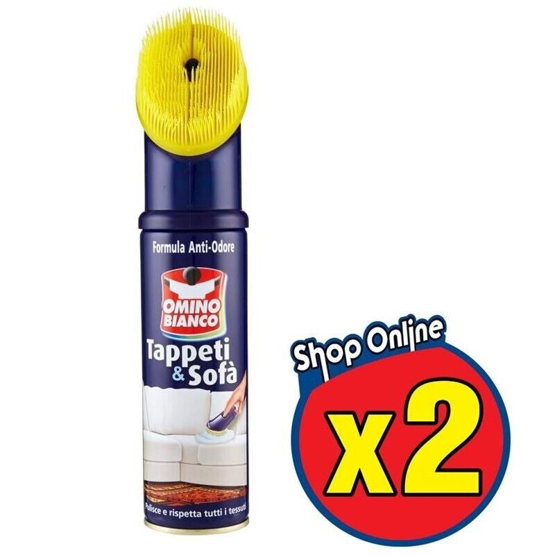 OMINO BIANCO PULITORE TAPPETI 2 X 300 ML