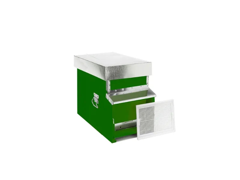 Arnia 1078H Dadant-Blatt 7 favi nomadismo fondo fisso antivarroa - Verde