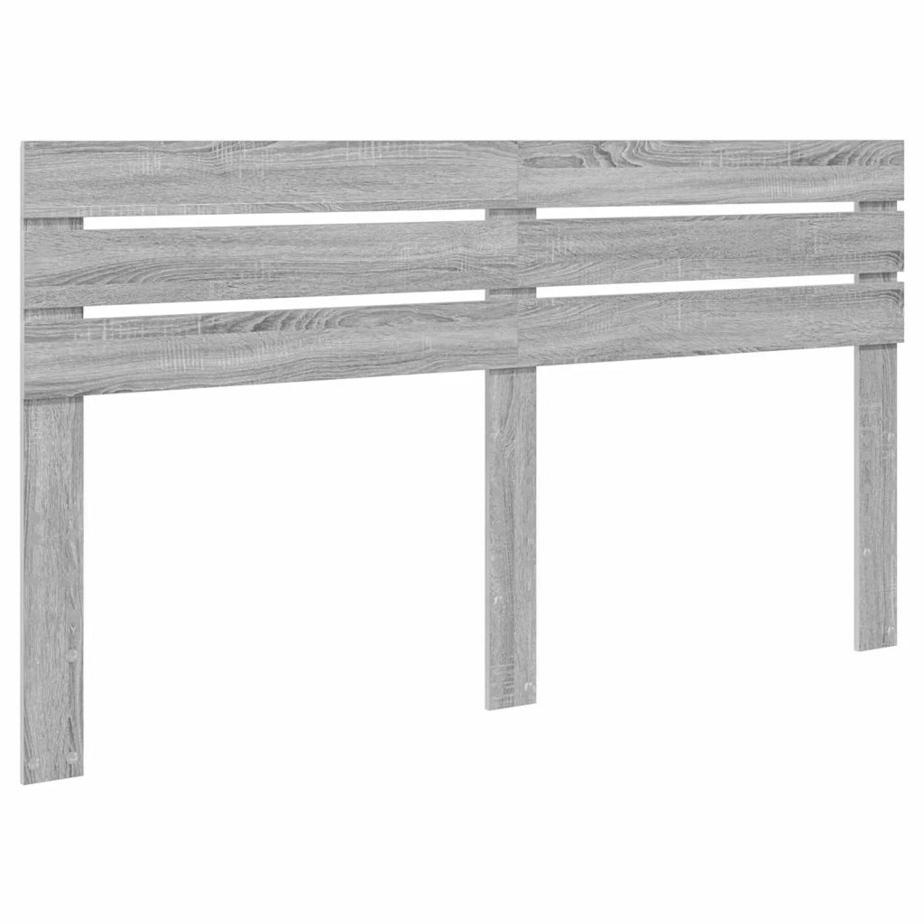 Letto matrimoniale | Letto per adulti | Struttura del letto Grigio Sonoma 200 x 200 cm Pino massello