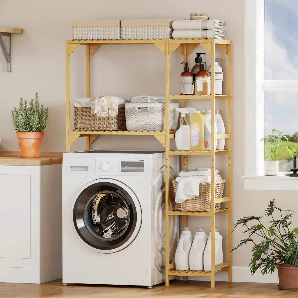 Scaffale Bagno Bamb¨´ ¨C Xylo ¨C Ripiani Regolabili Naturale