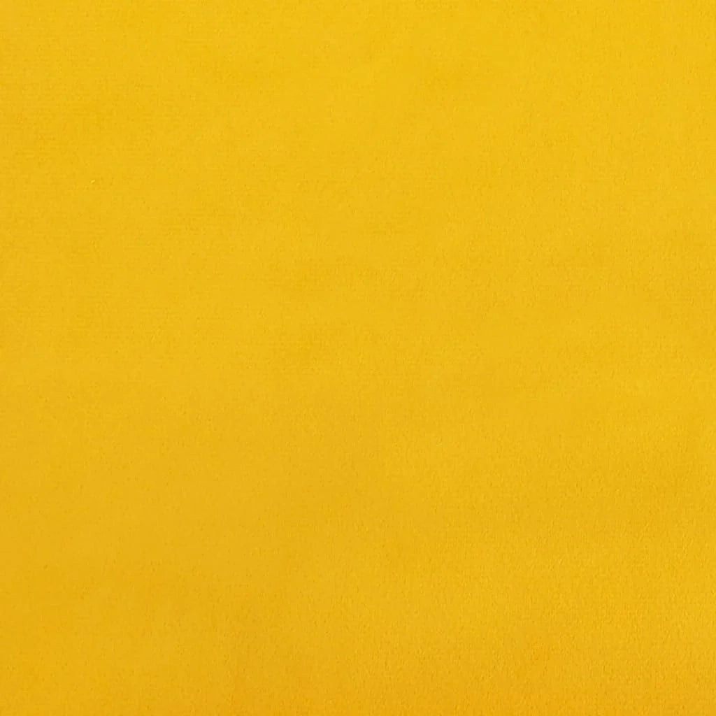 Panca/panca 70 x 35 x 41 cm velluto giallo 02_0010488