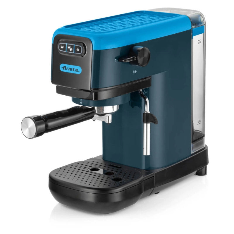 Macchina da caffè espresso Sky Blue 1300W - 15 bar di pressione - Blu