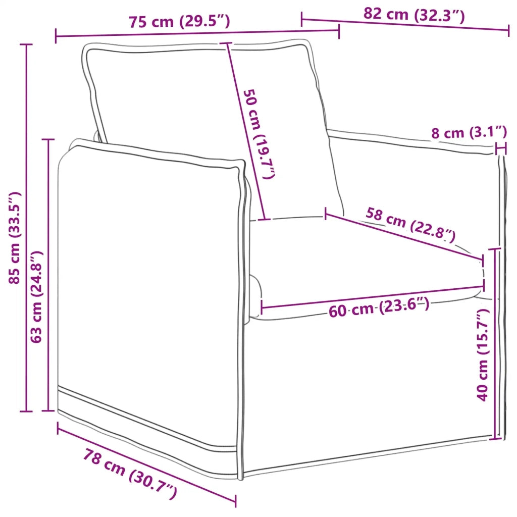 Set di divani 2 pcs Verde Scuro 196 x 82 x 85 cm Tessuto 3407614