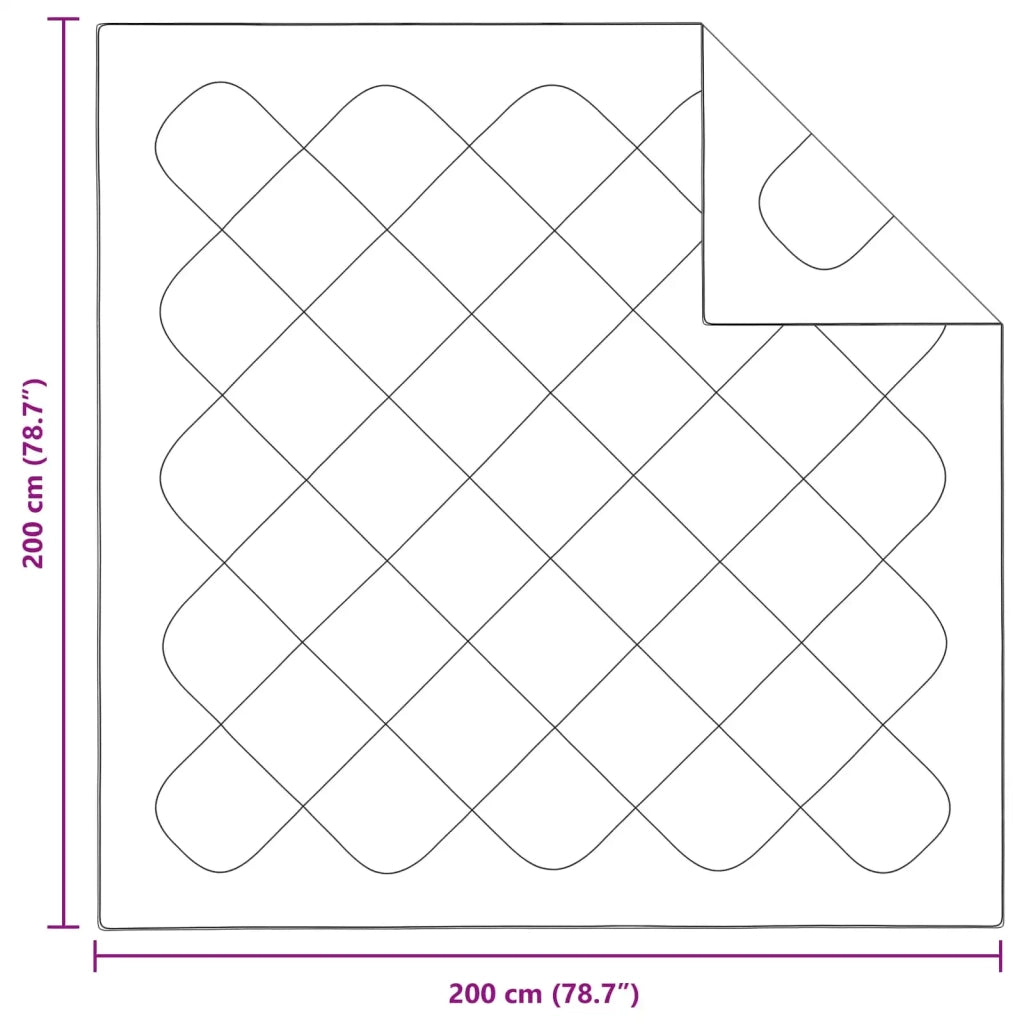 Piumone con cuscino 3 pcs Bianco Microfibra 3377500