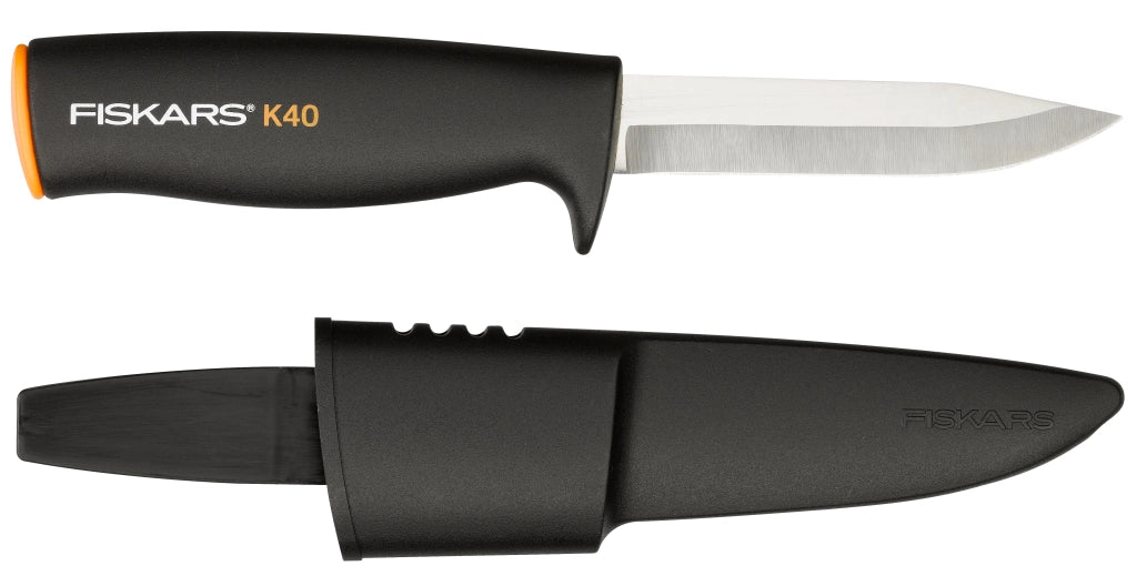 Fiskars COLTELLO MULTIUSO K40 lama cm.10