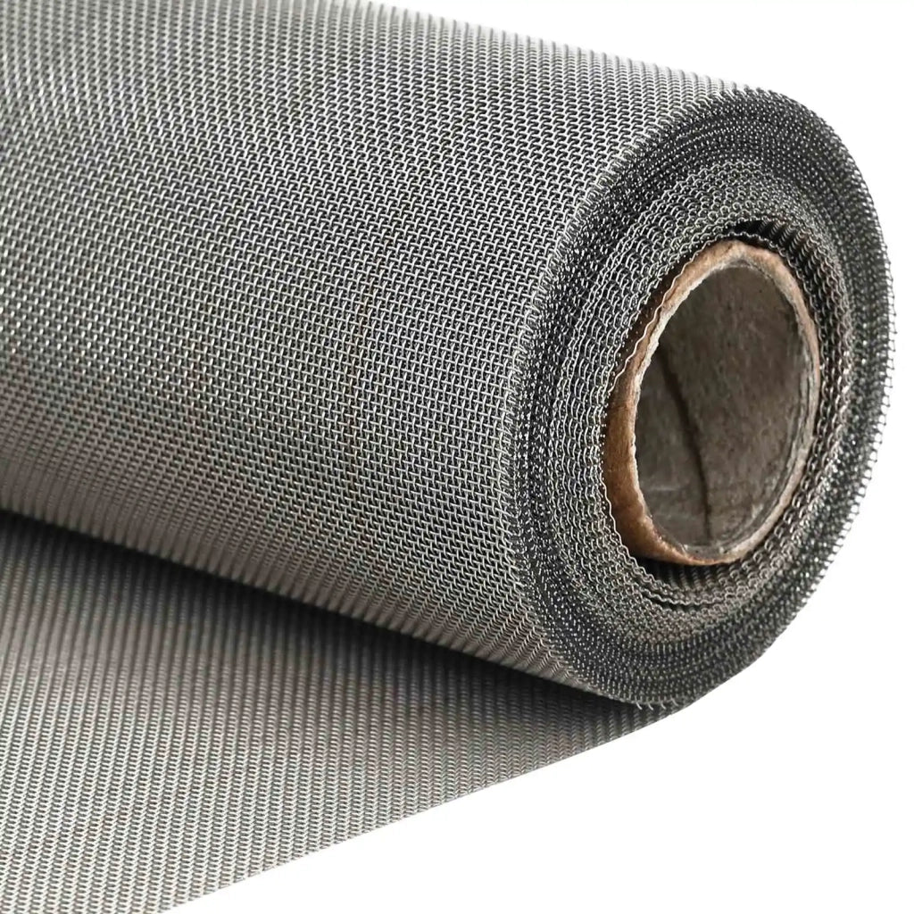 Rete per schermatura 40 x 1000 cm 30 Mesh Argento 42039549