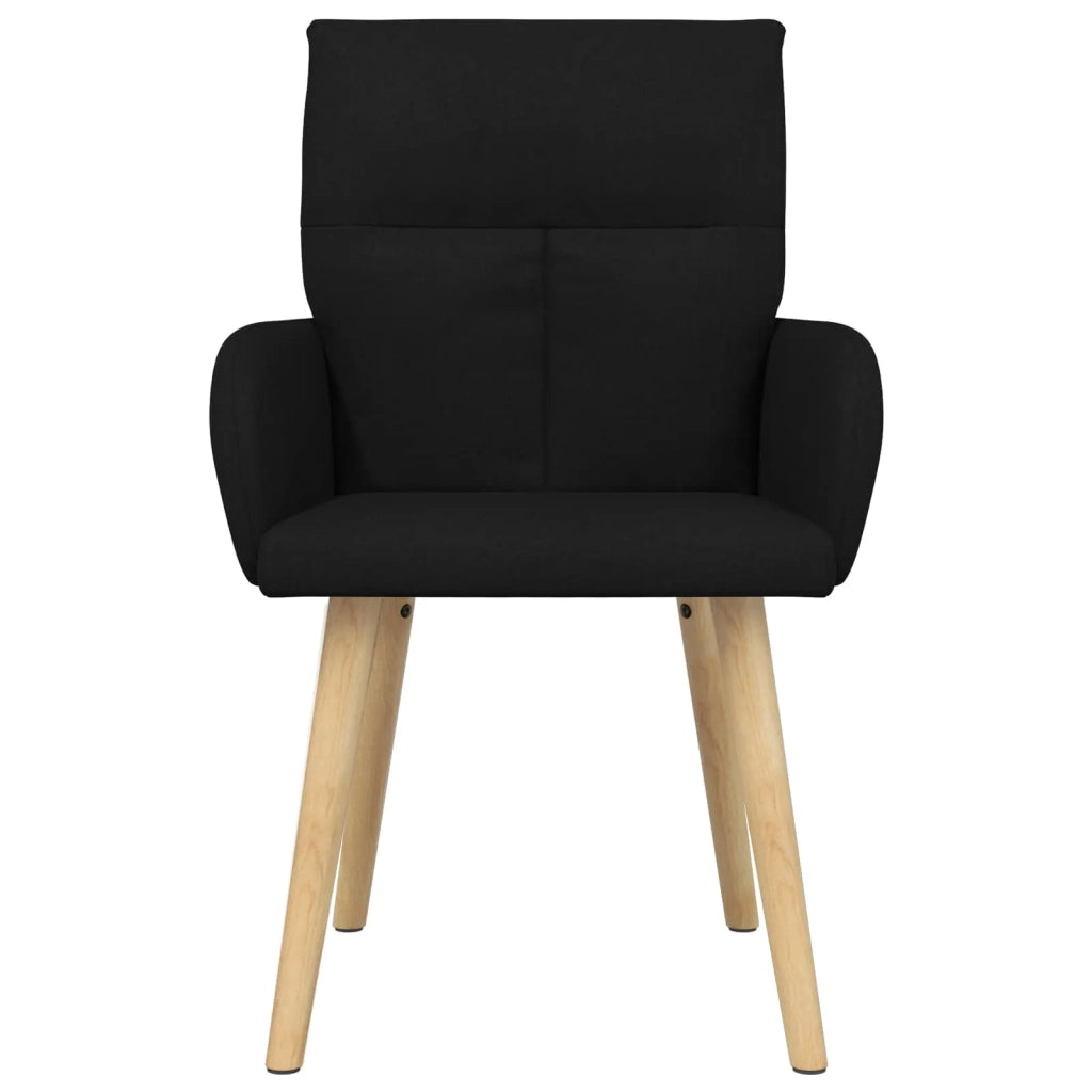 Sedie da pranzo 6 pz Tessuto Nero 60 x 56 x 85 cm 3428367