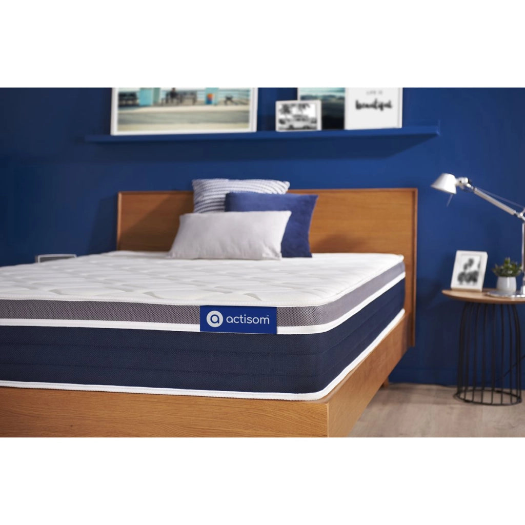 Materasso Actiflex confort 75x190cm - Spessore : 26cm - Molle insacchettate e memory foam - Moderatamente rigido