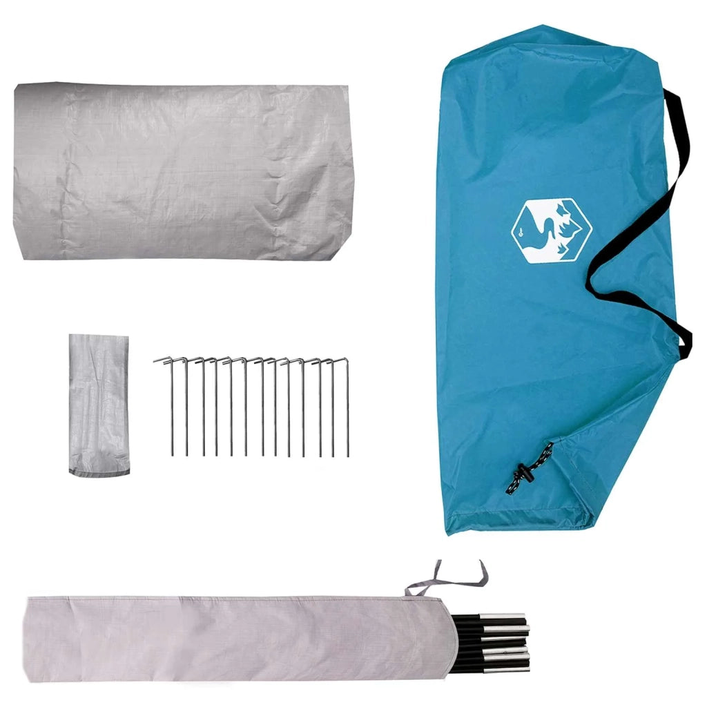 Tenda da backpacking 2 persona Blu 42018575