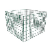 Compostiera da Giardino Quadrata a Rete 100 x 100 x 70 cm 141206