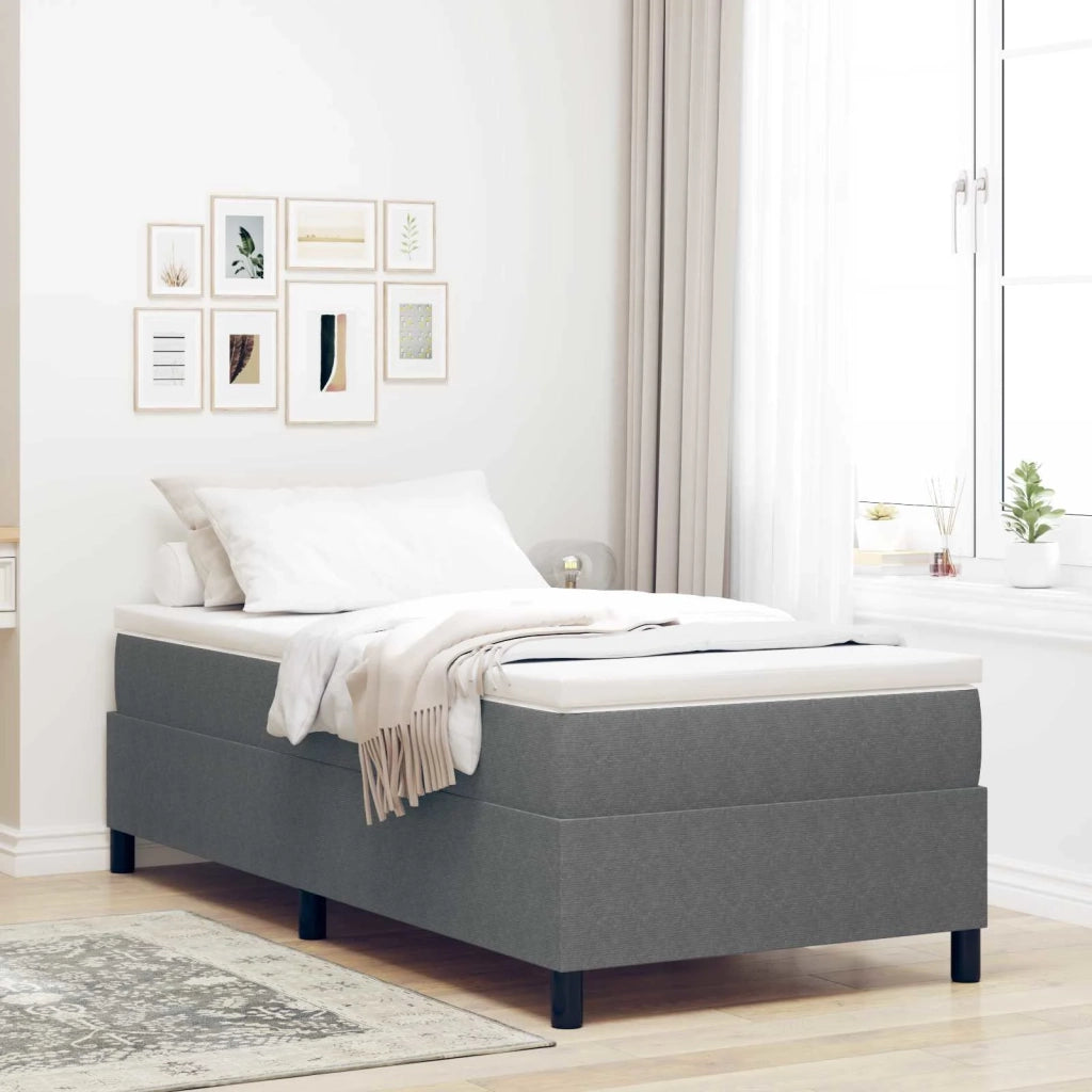 Struttura letto piattaforma Grigio chiaro 80 x 200 cm 3337377