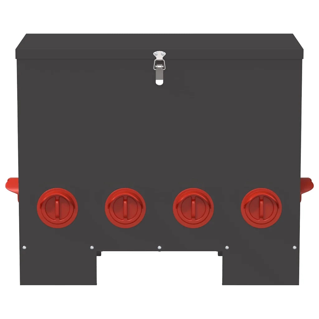 Feeder per pollo 2 pz Nero 60,5 x 29 x 51 cm CFW6634696