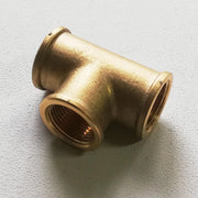 Tee t fff da 1+1/2 in ottone