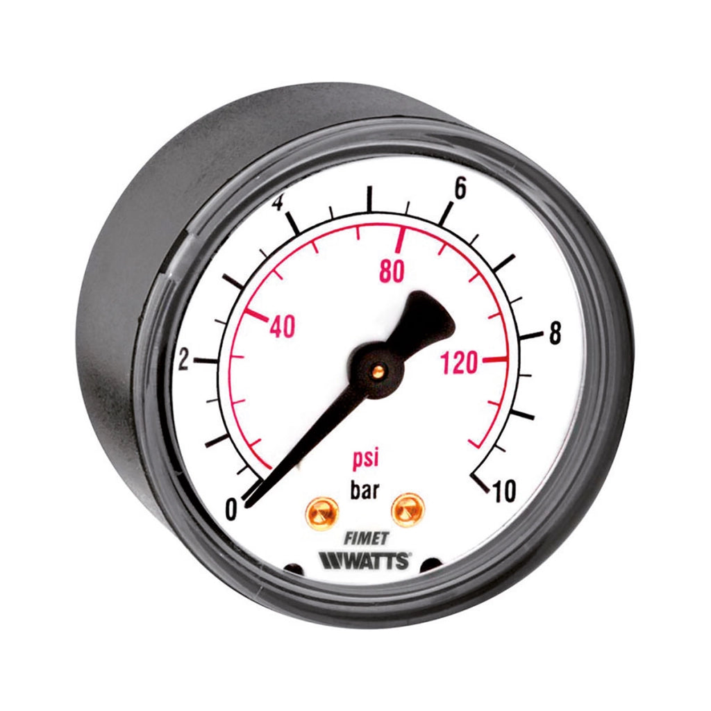 MANOMETRO DN 63 ATTACCO POSTERIORE- 25 bar- WATTS- pezzi 1
