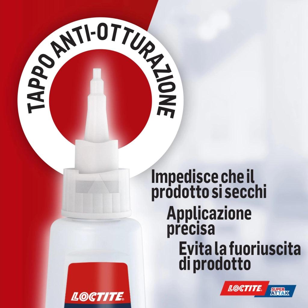 Colla Super Attak Professional 20 Gr Loctite