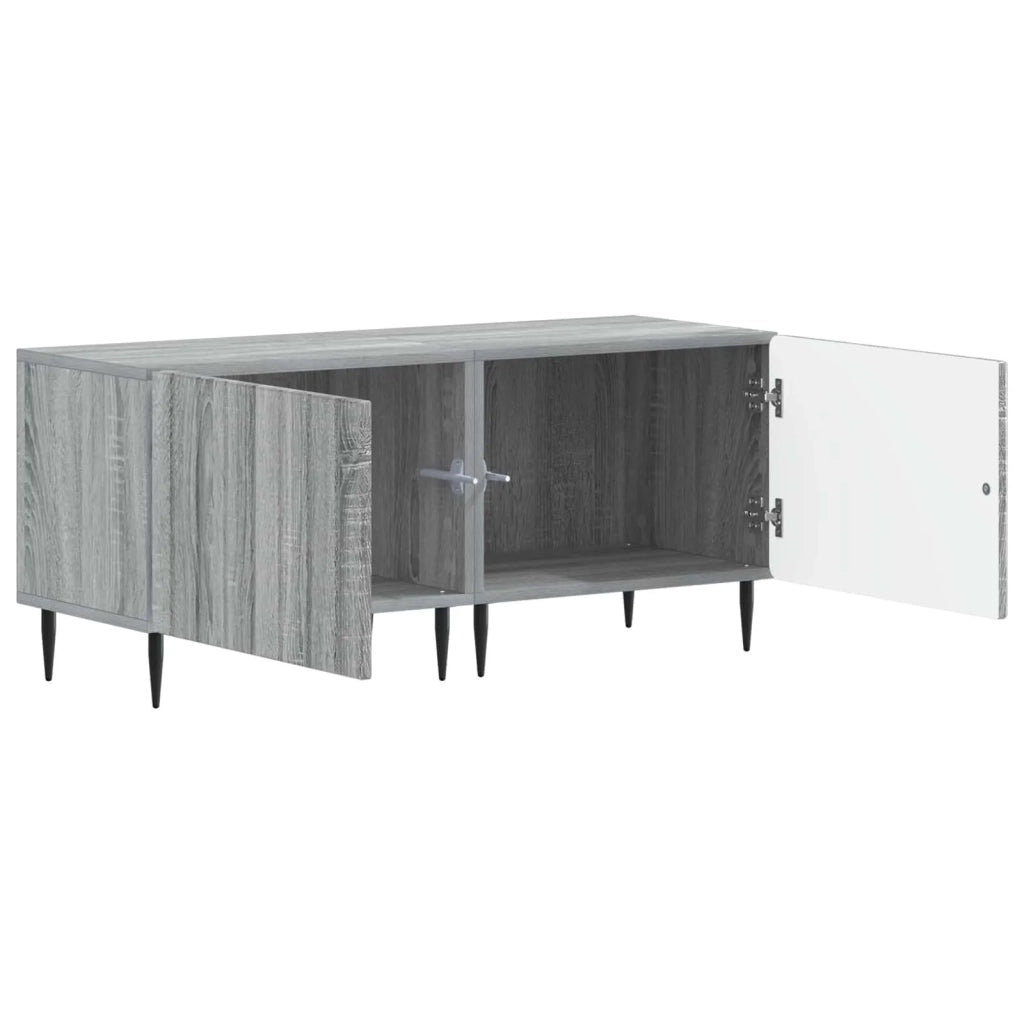 Mobile TV Sonoma grigio Legno ingegnerizzato 896461