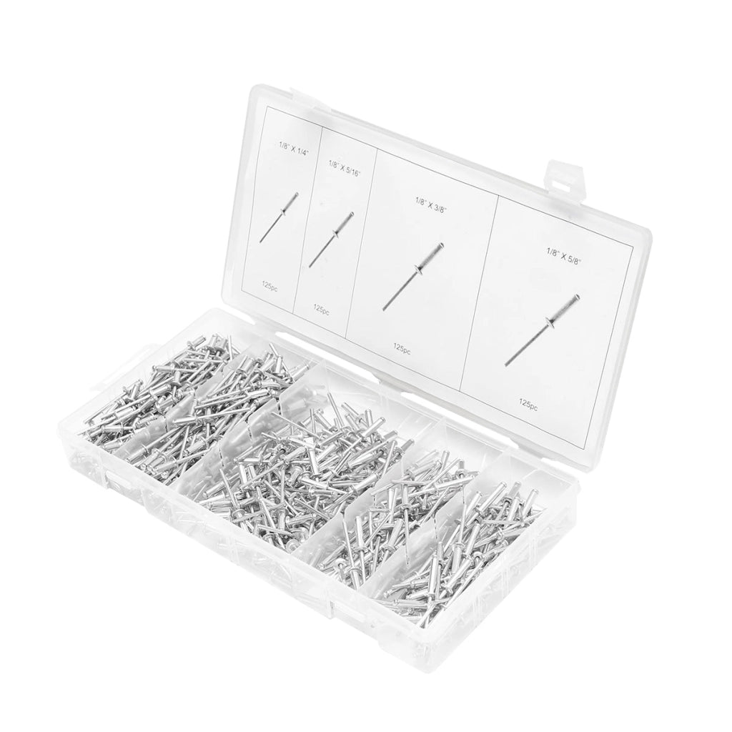 Set di 500 rivetti