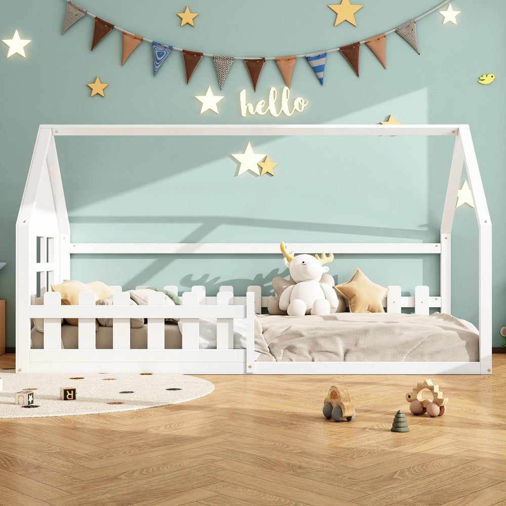 Letto singolo ¨C Minimal ¨C bianco 90x200cm
