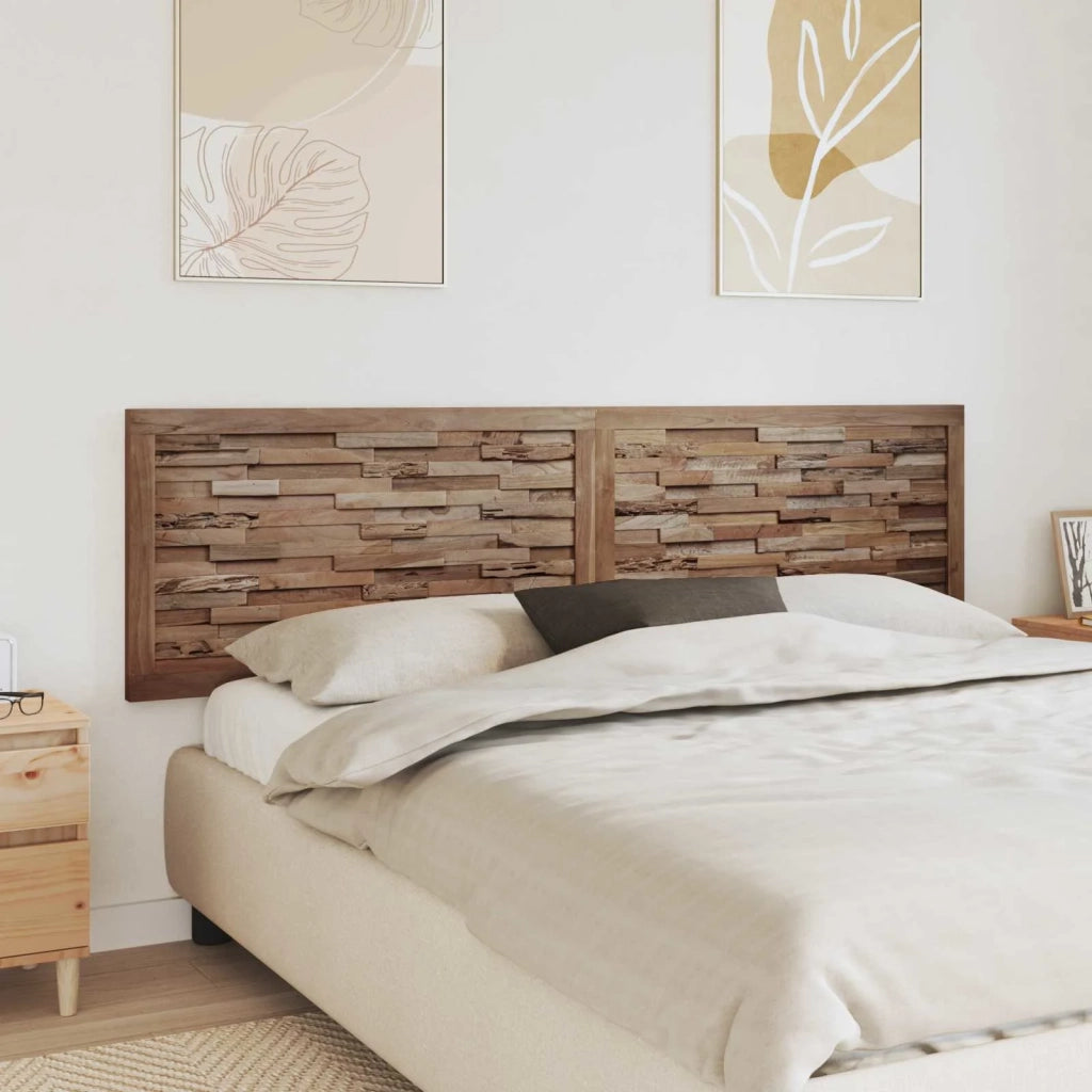 Testiera | Testata Naturale Legno di teak solido