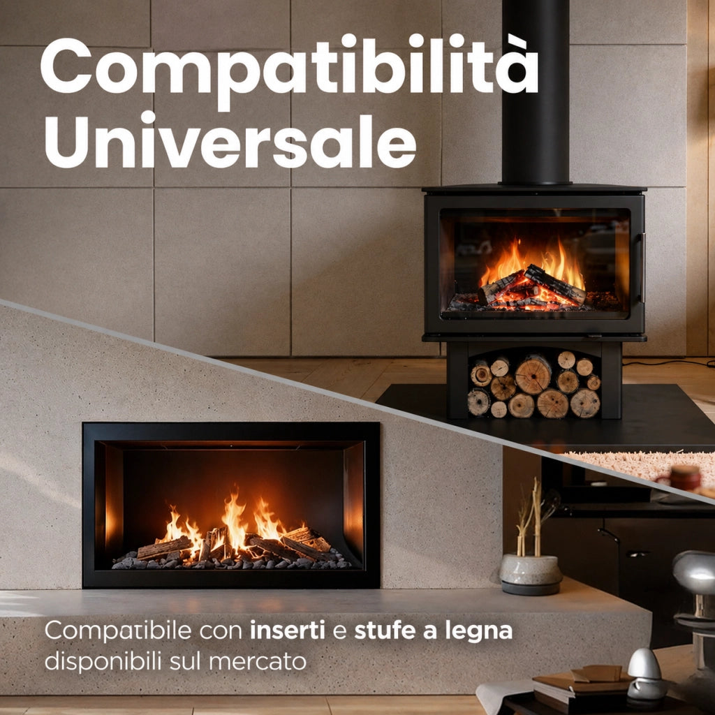 640 x 446 x 4 mm - Vetro per stufa a legna - vetro camino di ricambio - vetro per caminetto resistente al fuoco - France Vitre