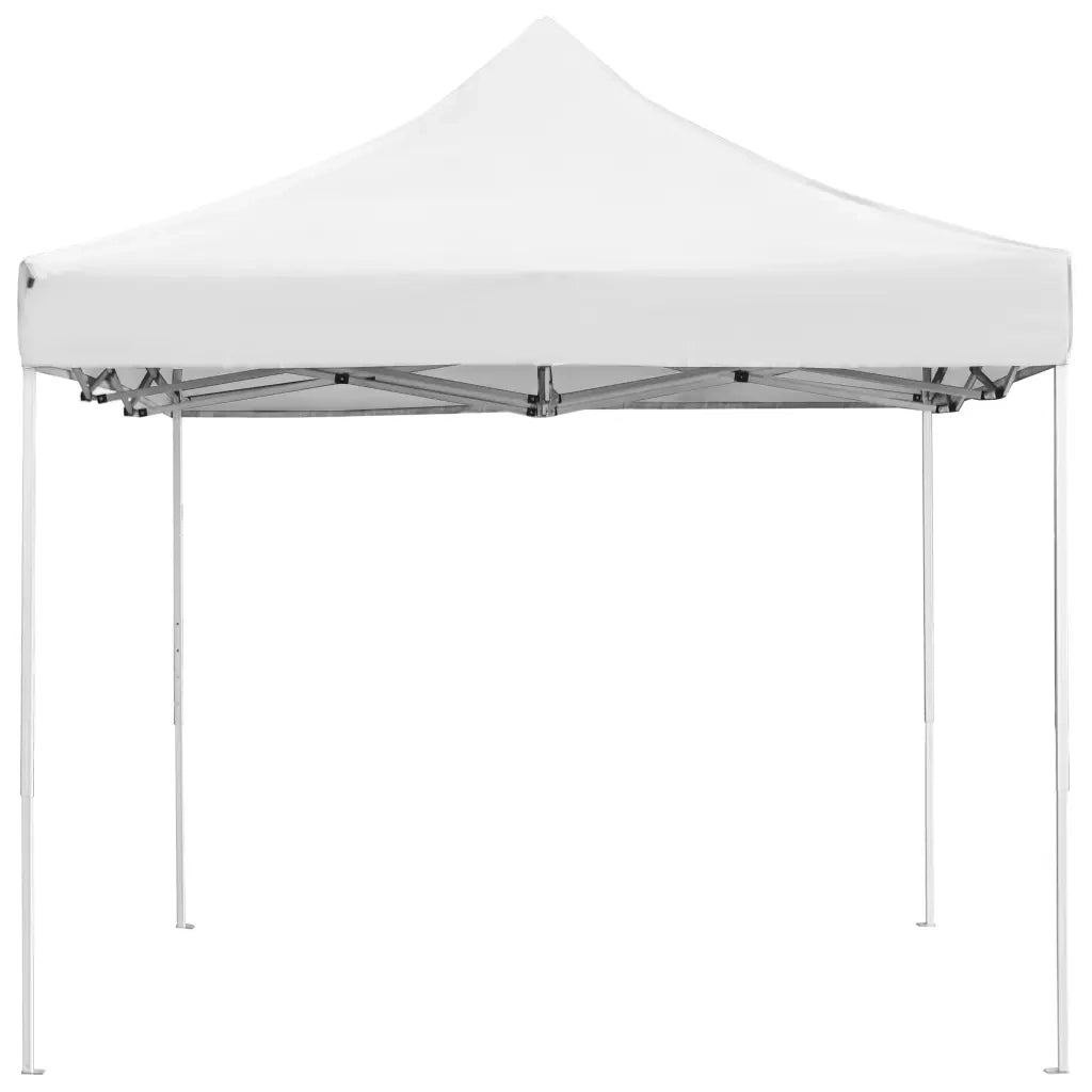 Gazebo Professionale Pieghevole Alluminio 4,5x3 m Bianco 45495